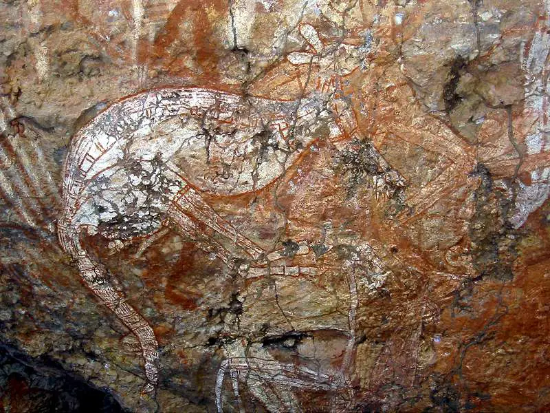 arta aborigenilor din australia pereti