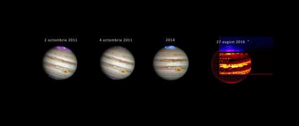 Aurora Borealis de pe Jupiter inregistrata de pe statia Juno!