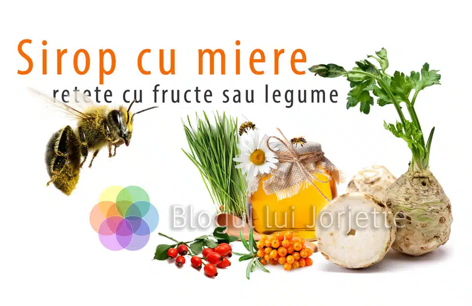 sirop cu miere si fructe sau legume