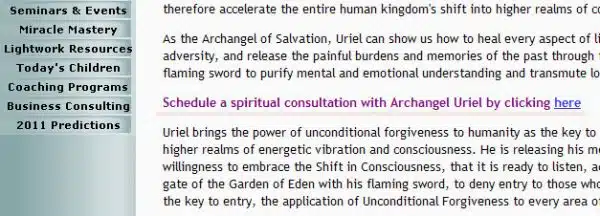 mesaje spirituale de la arhanghelul uriel