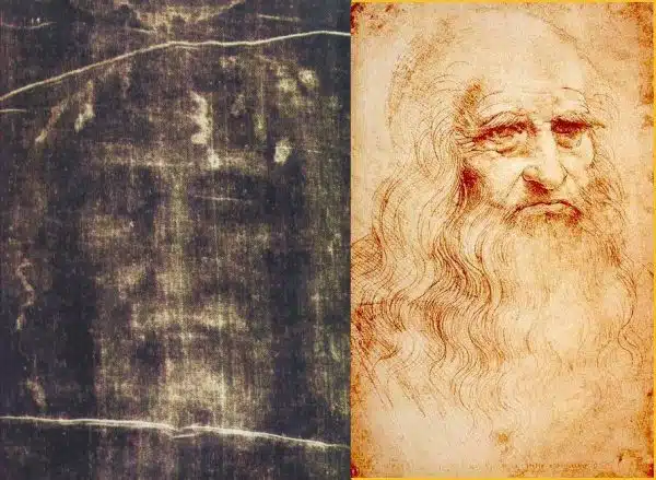 Chipul lui Leonardo Da Vinci pe Giulgiul din Torino