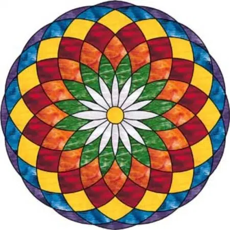 Mandala cu floare