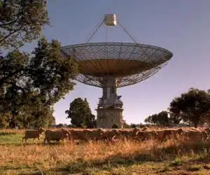 Telescopul Parkes din New South Wales, Australia