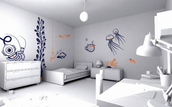 picturi simple pentru dormitor