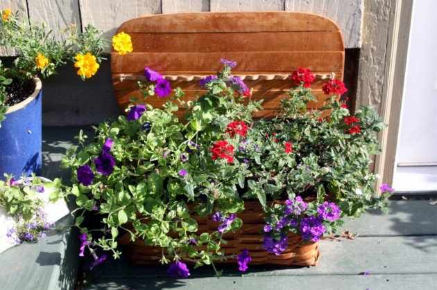 DIY jardiniera pentru flori facuta acasa