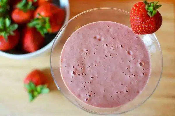 smoothie de capsuni