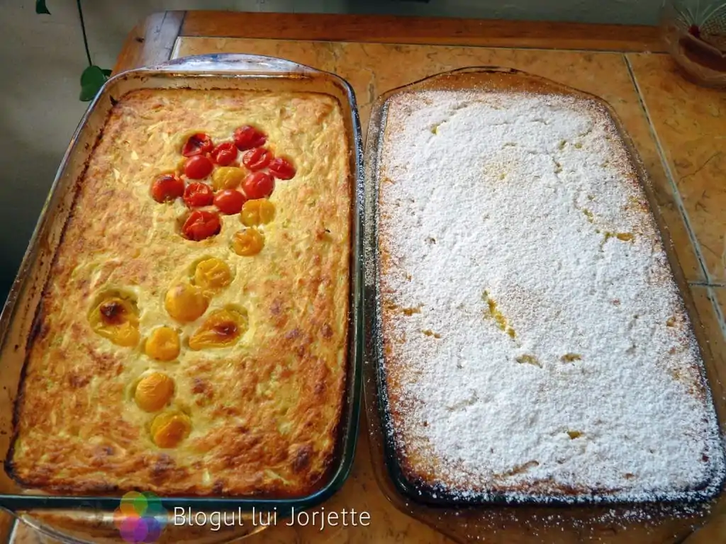 Budinca din dovlecel sarata si dulce