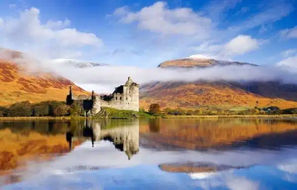 Loch awe in scotia - locatii turistice din Marea Britanie