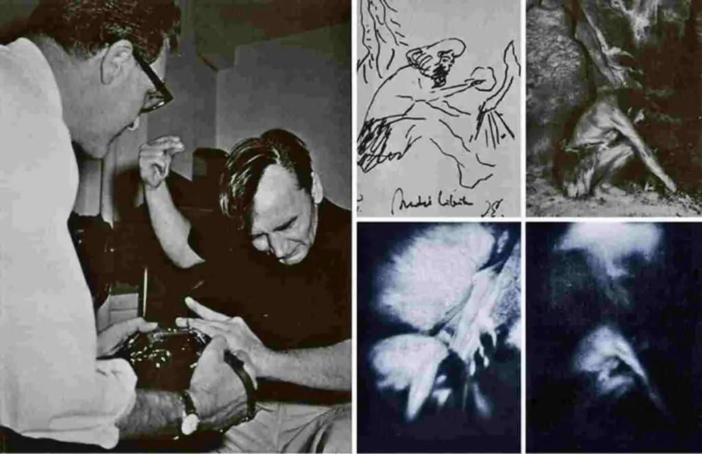 Ted serios 1968 fotografie paranormala omul din neandertal