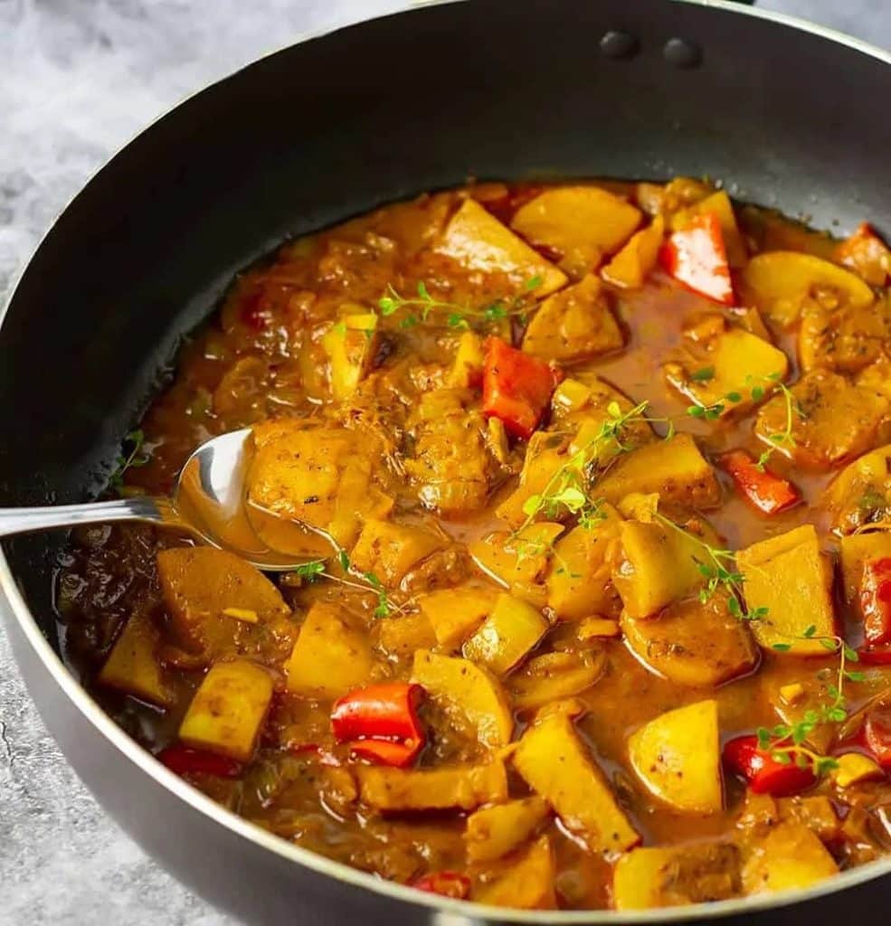 Napul in alimentatie curry cu radacina de nap