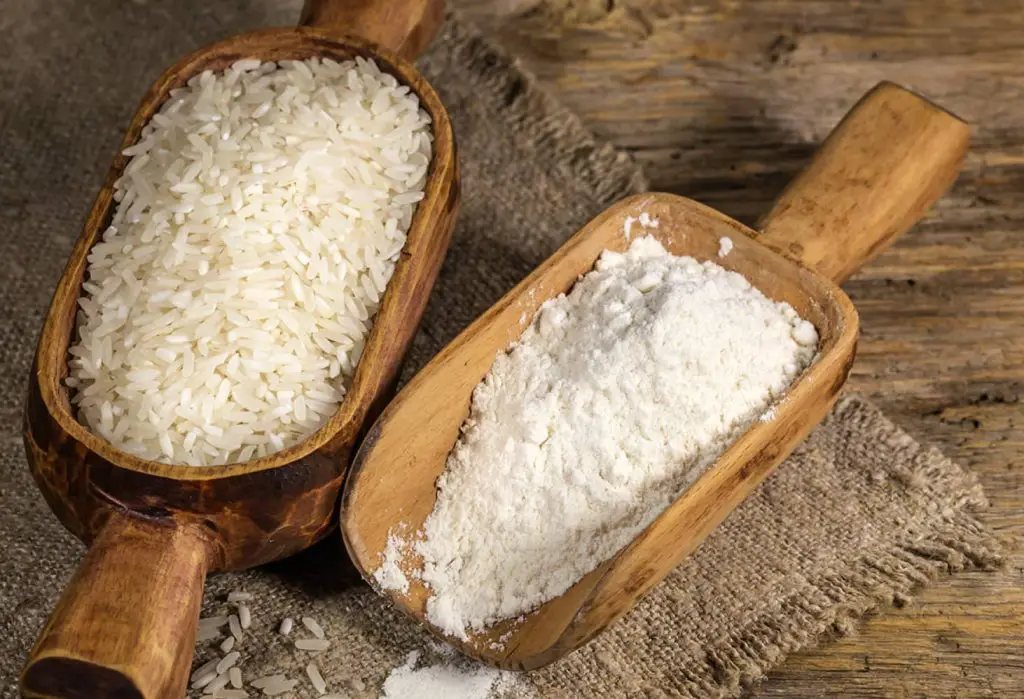 Valoarea nutritiva pentru orez si faina de orez