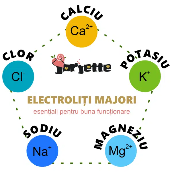 Electroliți esențiali pentru buna funcționare a organismului uman