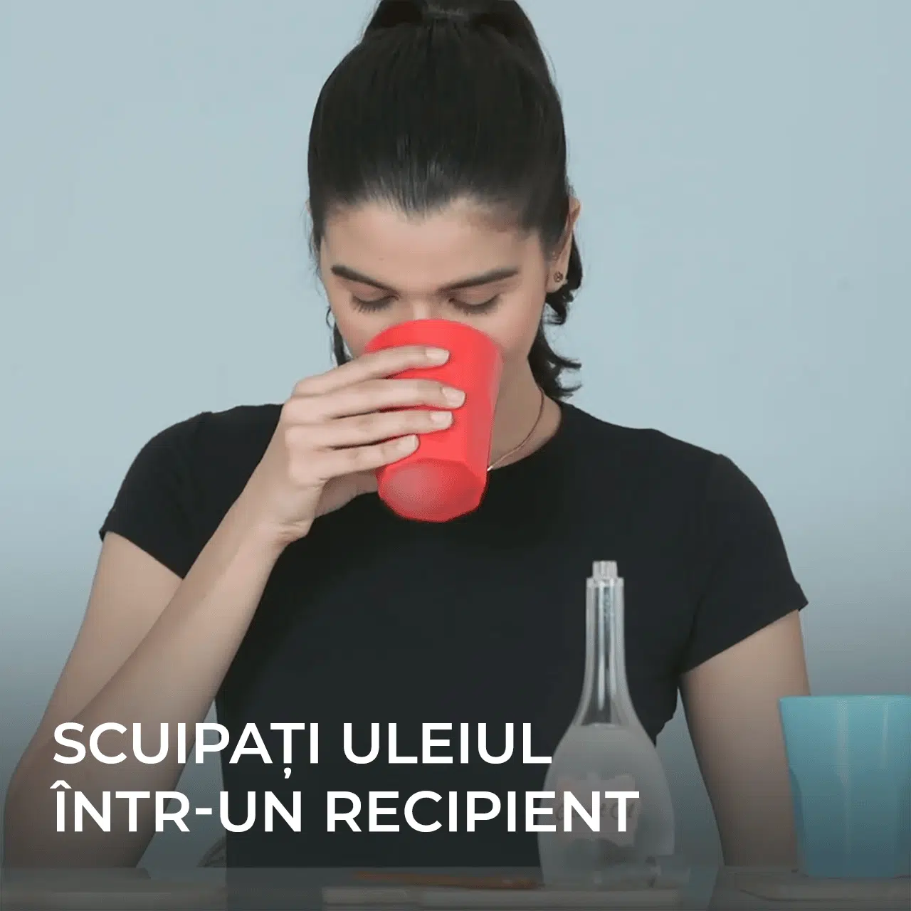 Sugerea uleiului - Pasul 5 - Scuipați uleiul