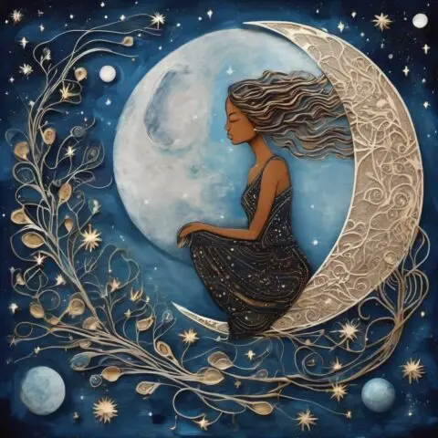 Luna si femeia energia lunii